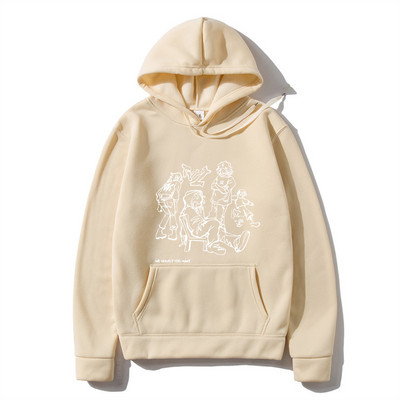 2023. aasta Meeste tänavarõivad, roosa kapuutsiga dressipluus, naljakas multikas Graafiline kapuuts, sügisene Harajuku anime kapuutsiga pullover, hip-hop hipster