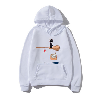 Armsad kassid ei ole kasutuses Koomiksiprint Hoodie Mehed Naised Multikad Pusad Pusad Mood Topid Pullover Retro Meeste Rõivad