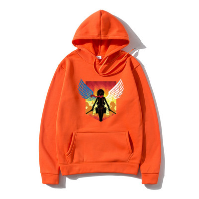 Japanski anime Attack on Titan Muški dukserice s kapuljačom Shingeki no kyojin Grafičke dukserice s kapuljačom Muški pulover Dukserica Unisex Muški