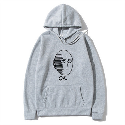 One Punch Anime Hoodie Meeste 2023 vabaaja mood, fliisist dressid, meeste tänavarõivad, riided, meeste pulover, soe kampsun