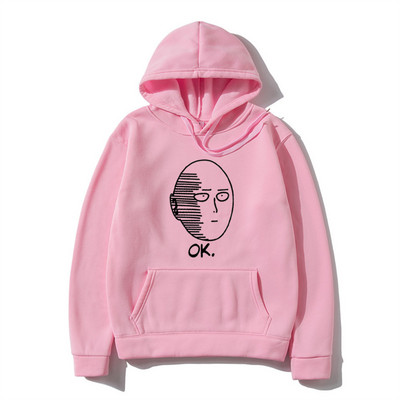 One Punch Anime Hoodie Meeste 2023 vabaaja mood, fliisist dressid, meeste tänavarõivad, riided, meeste pulover, soe kampsun