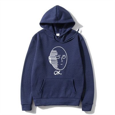 One Punch Anime Hoodie Meeste 2023 vabaaja mood, fliisist dressid, meeste tänavarõivad, riided, meeste pulover, soe kampsun