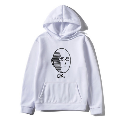 One Punch Anime Hoodie Meeste 2023 vabaaja mood, fliisist dressid, meeste tänavarõivad, riided, meeste pulover, soe kampsun