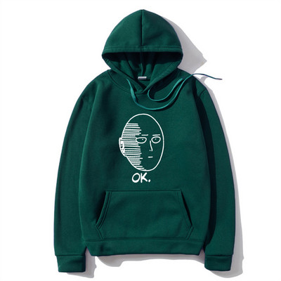 One Punch Anime Hoodie Meeste 2023 vabaaja mood, fliisist dressid, meeste tänavarõivad, riided, meeste pulover, soe kampsun