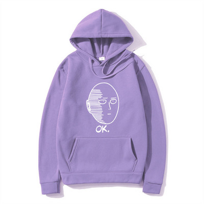 One Punch Anime Hoodie Meeste 2023 vabaaja mood, fliisist dressid, meeste tänavarõivad, riided, meeste pulover, soe kampsun