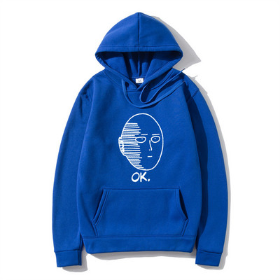 One Punch Anime Hoodie Meeste 2023 vabaaja mood, fliisist dressid, meeste tänavarõivad, riided, meeste pulover, soe kampsun