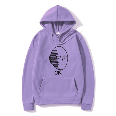 One Punch Anime Hoodie Meeste 2023 vabaaja mood, fliisist dressid, meeste tänavarõivad, riided, meeste pulover, soe kampsun
