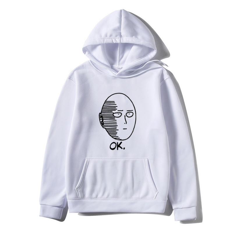 One Punch Anime Hoodie Meeste 2023 vabaaja mood, fliisist dressid, meeste tänavarõivad, riided, meeste pulover, soe kampsun
