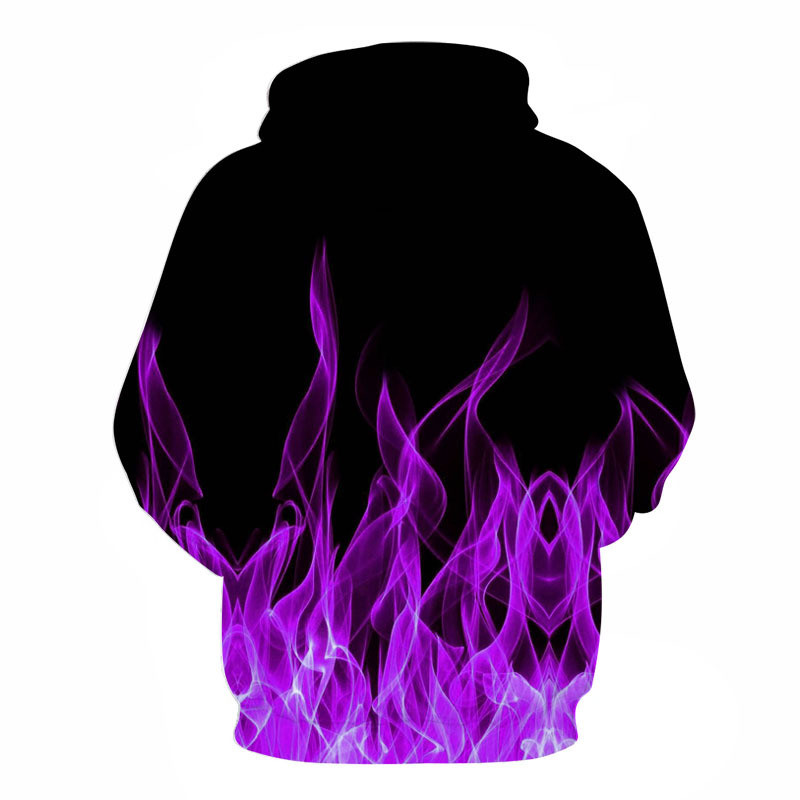 Green Flame Hoodie 3D Φούτερ Ανδρική/Γυναικεία με κουκούλα φθινοπωρινό και χειμερινό παλτό Ανδρικά ρούχα Αστείο μπουφάν μόδας μεγάλου μεγέθους φούτερ