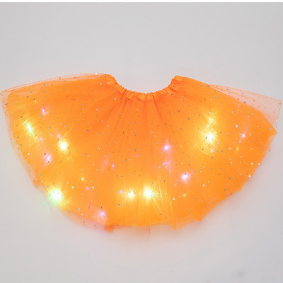LED helendav valgus Lastele Tüdrukutele Printsess Tutu Seelikud Laste Riidest Pulmapidu Tantsimine Miniseelik Kostüüm Cosplay Led Riietus