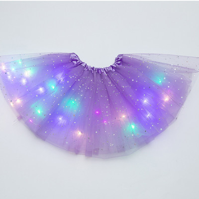LED helendav valgus Lastele Tüdrukutele Printsess Tutu Seelikud Laste Riidest Pulmapidu Tantsimine Miniseelik Kostüüm Cosplay Led Riietus