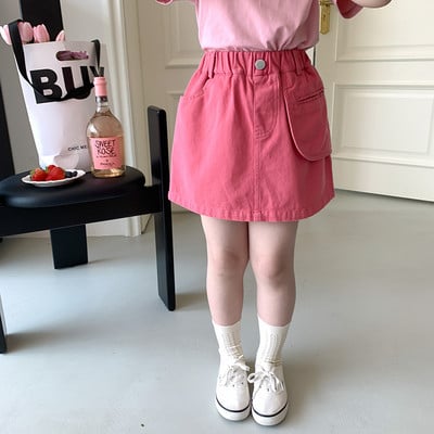 Ljetne modne pamučne suknje za djevojke u 3 boje, slatke suknje u svim kombinacijama