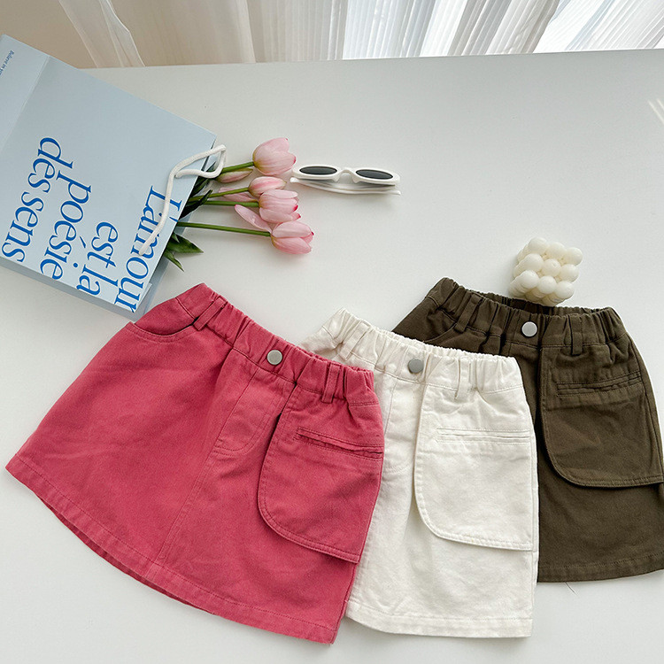 Ljetne modne pamučne suknje za djevojke u 3 boje, slatke suknje u svim kombinacijama