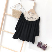 Haljina za djevojčice Korejska modna odjeća za djevojčice Bebe Kids Todder Chipkasta princeza haljina za zabavu Haljine dugih rukava Ležerne haljine za djevojčice