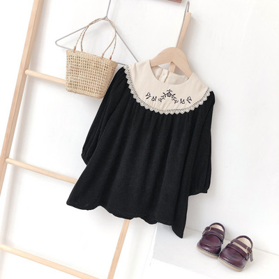 Haljina za djevojčice Korejska modna odjeća za djevojčice Bebe Kids Todder Chipkasta princeza haljina za zabavu Haljine dugih rukava Ležerne haljine za djevojčice