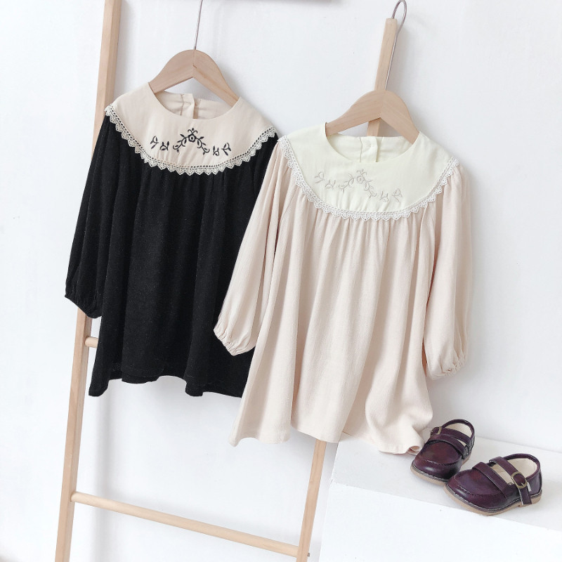 Haljina za djevojčice Korejska modna odjeća za djevojčice Bebe Kids Todder Chipkasta princeza haljina za zabavu Haljine dugih rukava Ležerne haljine za djevojčice