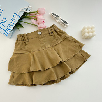 Καλοκαιρινό μωρό κοριτσάκια μόδας πλισέ φούστες 2-8 ετών παιδικό παντελόνι