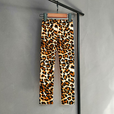 Jambiere pentru fete, pantaloni elastici cu imprimeu flori pentru copii, fete, subțiri, îmbrăcăminte pentru fete, 2-11 ani.