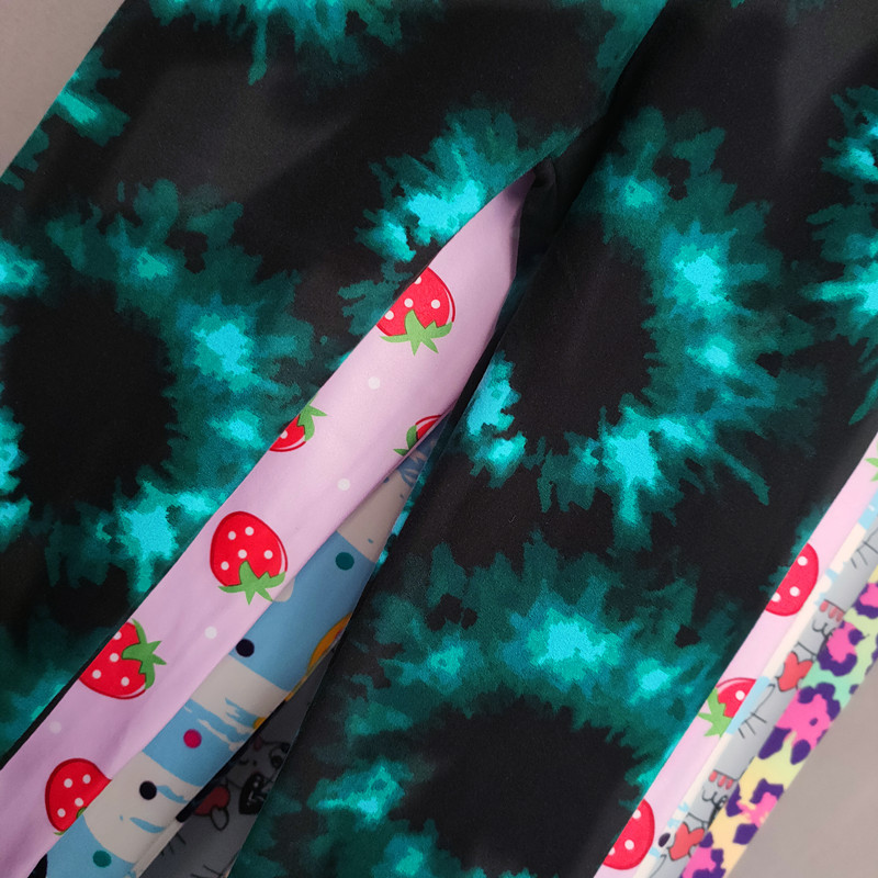 Jambiere pentru fete, pantaloni elastici cu imprimeu flori pentru copii, fete, subțiri, îmbrăcăminte pentru fete, 2-11 ani.