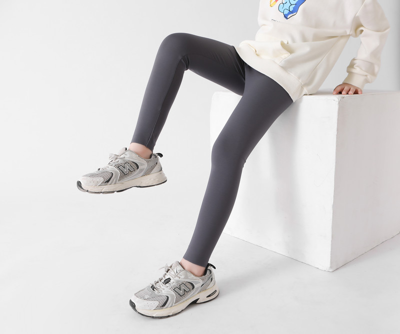 Tüdrukute haipüksid kevadised ja sügisesed õhukese lõikega beebide kandmine vabaaja spordipüksid 4–12-aastastele lastele elastsed tantsupüksid