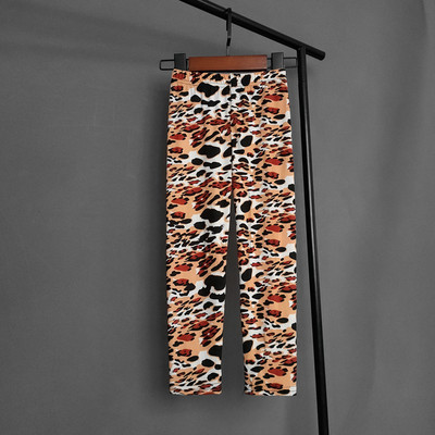 Tüdrukute säärised Kevadsuvi Kamuflaažiprint Püksid Lapsed Õhukesed Hingavad Liibuvad Püksid Laste Elastsus Ruudulised Retuusid