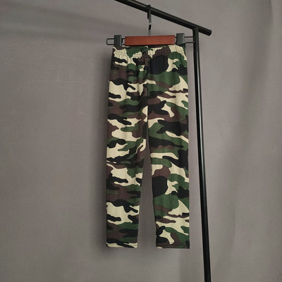 Tüdrukute säärised Kevadsuvi Kamuflaažiprint Püksid Lapsed Õhukesed Hingavad Liibuvad Püksid Laste Elastsus Ruudulised Retuusid