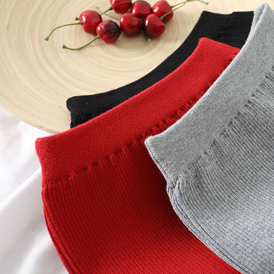 Pletene suknje za djevojčice Elastični paket Suknje za bokove Novi dolazak 2022. Jesen Zima Odjeća Elegantna pencil suknja za djevojčice