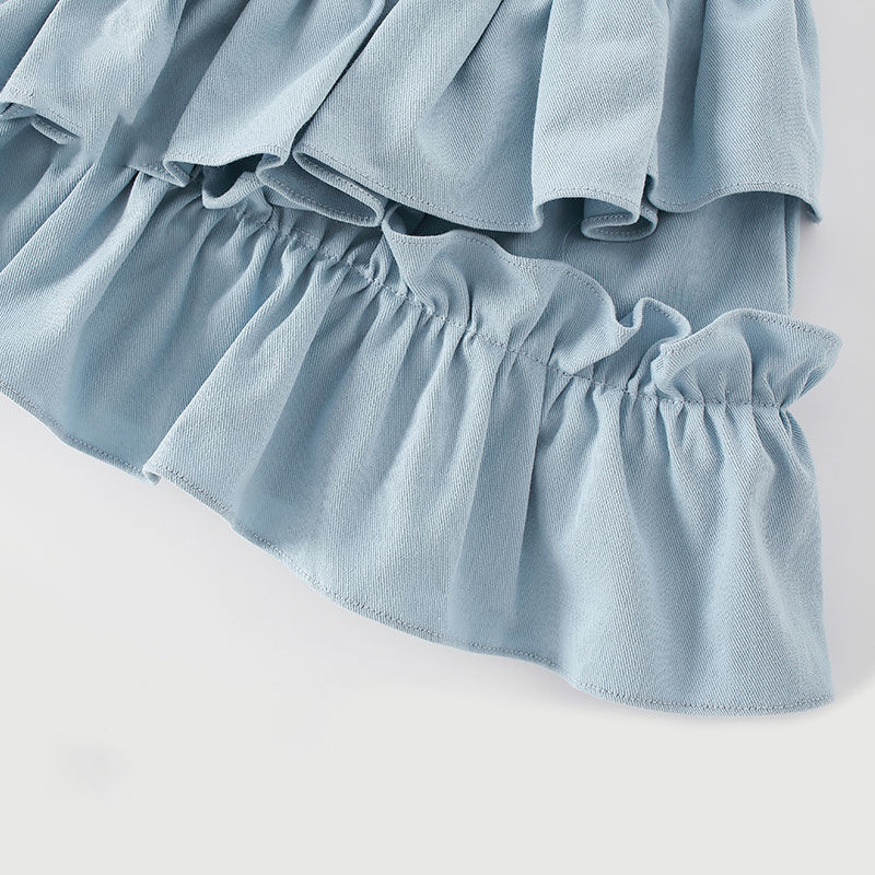 Laste tüdrukute pitsseelikud 2022 Uus saabumine Laste printsessi seelikud pitsiga õmmeldud tantsuriided Teismeliste tüdrukute kõrge vöökohaga seelikud