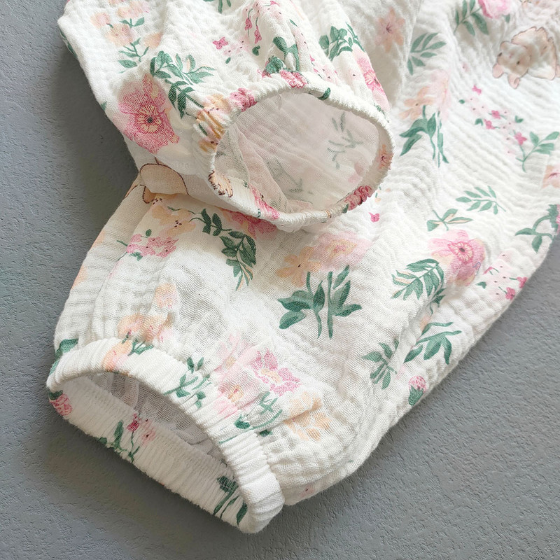 Dječaci Djevojčice Ljetne hlače od pamučnog muslina u obliku komaraca za djevojčice Tanke bambusove hlače Modne kućne hlače Korejska dječja odjeća