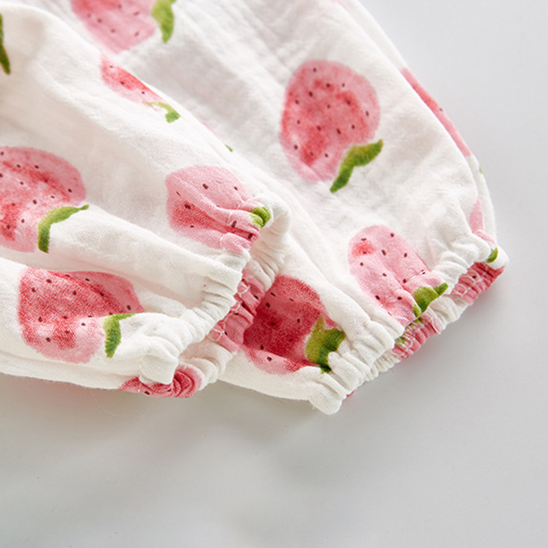 Pantaloni drăguți de vară pentru copii, haine pentru copii, pantaloni pentru fete, pantaloni din muselină din bumbac, pentru băieți, pantaloni de trening pentru copii, cu imprimeu de desene animate.