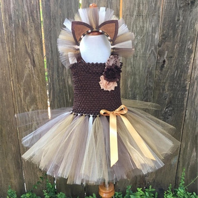 Armsad tüdrukud Lõvikuninga multifilmi Tutu kleit lastele heegeldatud tülli kleit lillede ja juuksekaarega laste peokostüümidega Cosplay kleidid