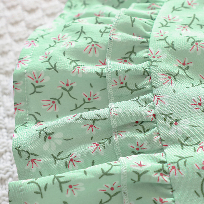 Tüdrukute uus suvine lilleline seelik