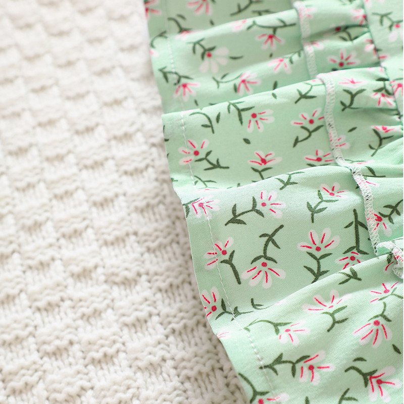 Tüdrukute uus suvine lilleline seelik