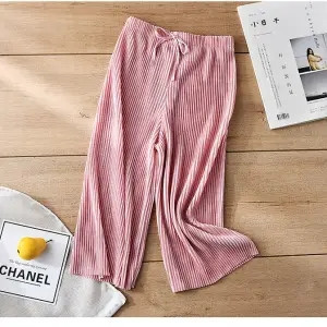 Tüdrukute püksid 2022 Laste lahtised õhukesed suvepüksid Laste mood vabaaja püksid Suveriided Sääsekindlad püksid Hakkas