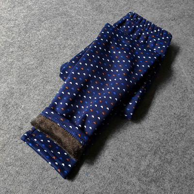 Jesen Zima Tajice za djevojčice Debele tople hlače na točkice Kid Girl Leopard Plus Hlače od baršuna Dječje vintage hlače s cvijećem