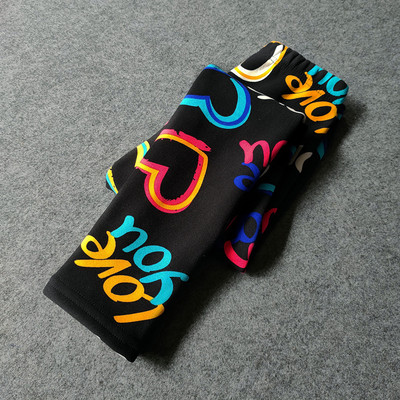 Jesen Zima Tajice za djevojčice Debele tople hlače na točkice Kid Girl Leopard Plus Hlače od baršuna Dječje vintage hlače s cvijećem