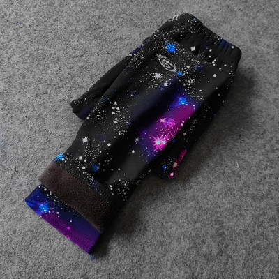 Jesen Zima Tajice za djevojčice Debele tople hlače na točkice Kid Girl Leopard Plus Hlače od baršuna Dječje vintage hlače s cvijećem