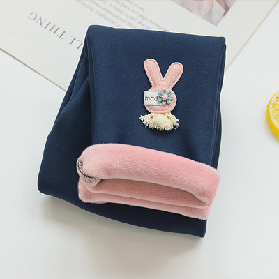 Slatke tajice za djevojčice Hlače od baršuna na točkice Jesen Zima Dječje pamučne rastezljive tople hlače Uske hlače za djevojčice s elastičnim strukom