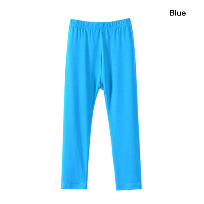 Hlače za djevojčice Mekane elastične modalne pamučne dječje tajice bombone boje Hlače uskih hlača za djevojčice Jednobojne dječje hlače od 2 do 13 godina