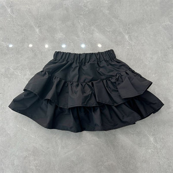 2023 Νέα Άνοιξη Φθινόπωρο Κορίτσια Παιδικά ψεύτικα δέρμα PU Ζώνη φούστες φούστες Μόδα Casual Άνετα Χαριτωμένα παιδικά ρούχα