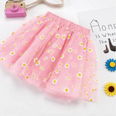 Tüdrukute seelikud Suvised Roosa Sinine Valge Daisy Laste Seelik Lastele Printsess Moe seelik Armas armas 2-8A balli kleit