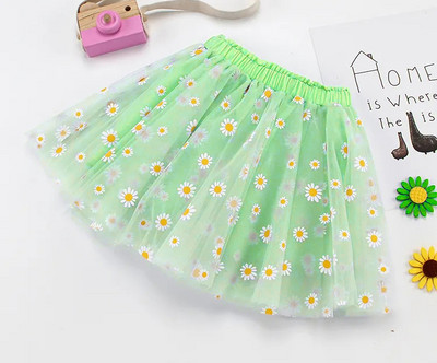 Tüdrukute seelikud Suvised Roosa Sinine Valge Daisy Laste Seelik Lastele Printsess Moe seelik Armas armas 2-8A balli kleit