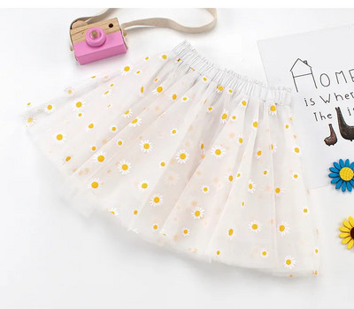 Tüdrukute seelikud Suvised Roosa Sinine Valge Daisy Laste Seelik Lastele Printsess Moe seelik Armas armas 2-8A balli kleit