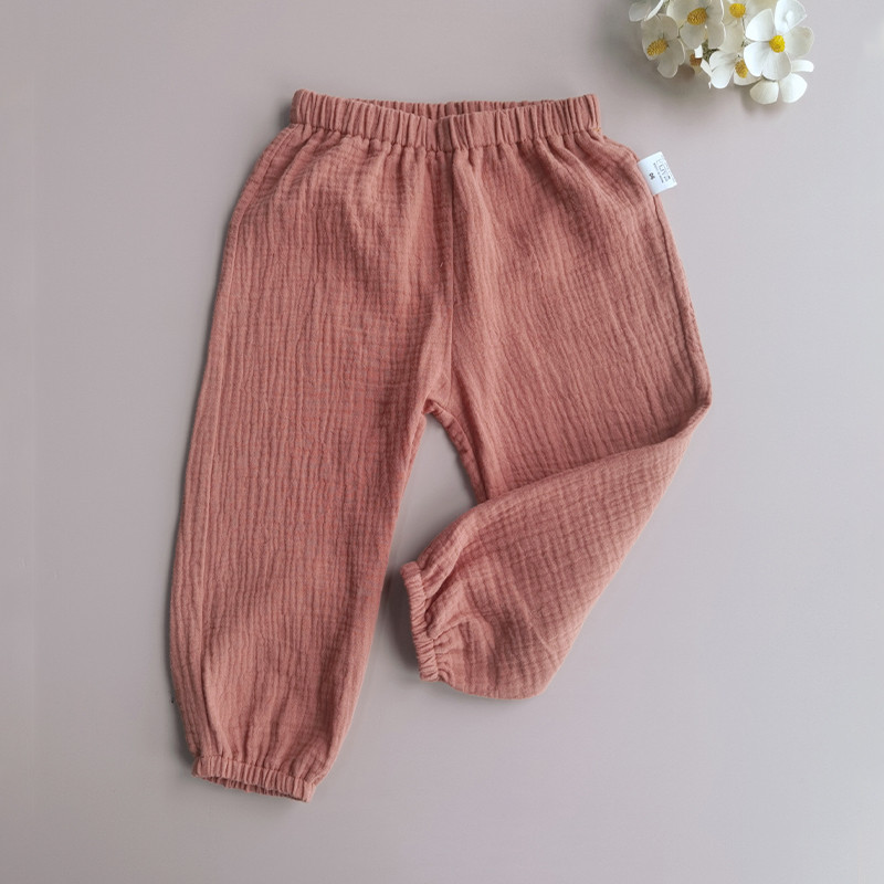 Lastepüksid, suvised kortsud, puuvillased linavärvid