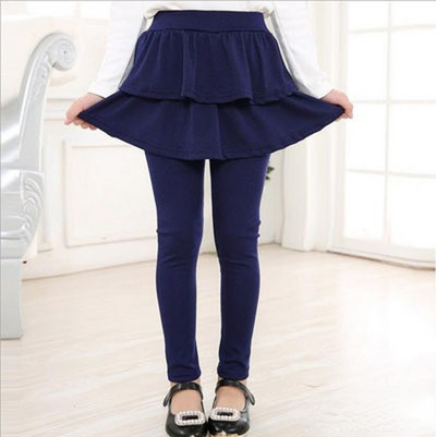 Ζεστό ανοιξιάτικο βαμβακερό Φθινόπωρο Χειμώνας Κοριτσίστικο Κολάν Φούστα-παντελόνι Κέικ Φούστα Παιδικό κολάν Παιδικό κορίτσι Παντελόνι Παντελόνι 3-11 ετών