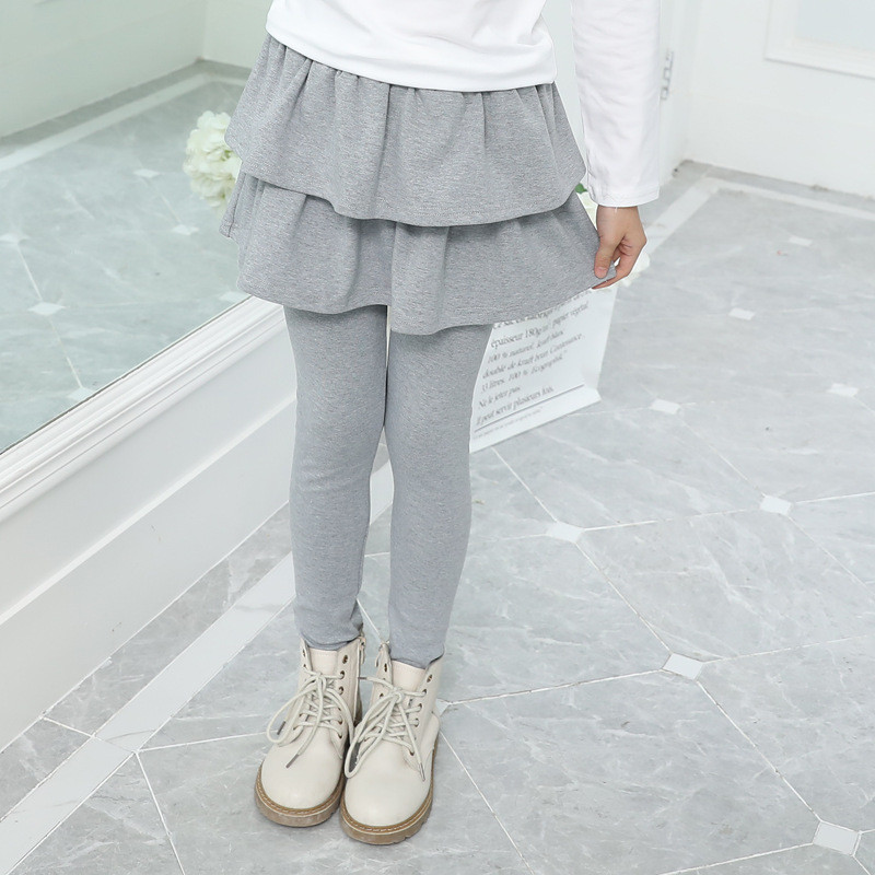 Ζεστό ανοιξιάτικο βαμβακερό Φθινόπωρο Χειμώνας Κοριτσίστικο Κολάν Φούστα-παντελόνι Κέικ Φούστα Παιδικό κολάν Παιδικό κορίτσι Παντελόνι Παντελόνι 3-11 ετών