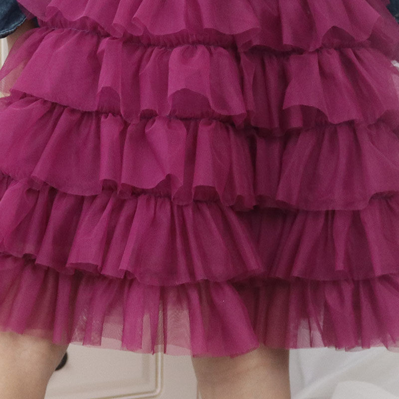 Modne mrežaste suknje za djevojčice 2023. Proljeće Jesen Ljeto Elegantna rođendanska suknja za djevojčice Dječja odjeća za princeze