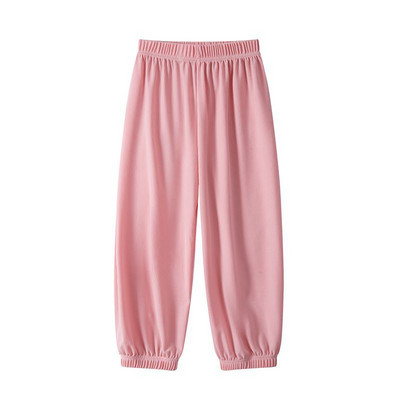 2–14-aastased poisid, tüdrukud, suvepüksid plisseeritud pehmest puuvillast spordipüksid Enfant Garcon lastele lastele vaba aja laia säärega püksid