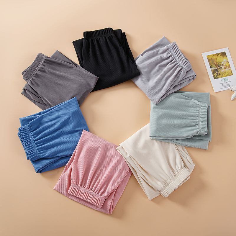2–14-aastased poisid, tüdrukud, suvepüksid plisseeritud pehmest puuvillast spordipüksid Enfant Garcon lastele lastele vaba aja laia säärega püksid