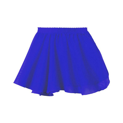 Fusta sportivă pentru fete pentru copii, îmbrăcăminte elegantă, cu centură elastică, culoare solidă, din șifon, din voal, pentru îmbrăcăminte de balet